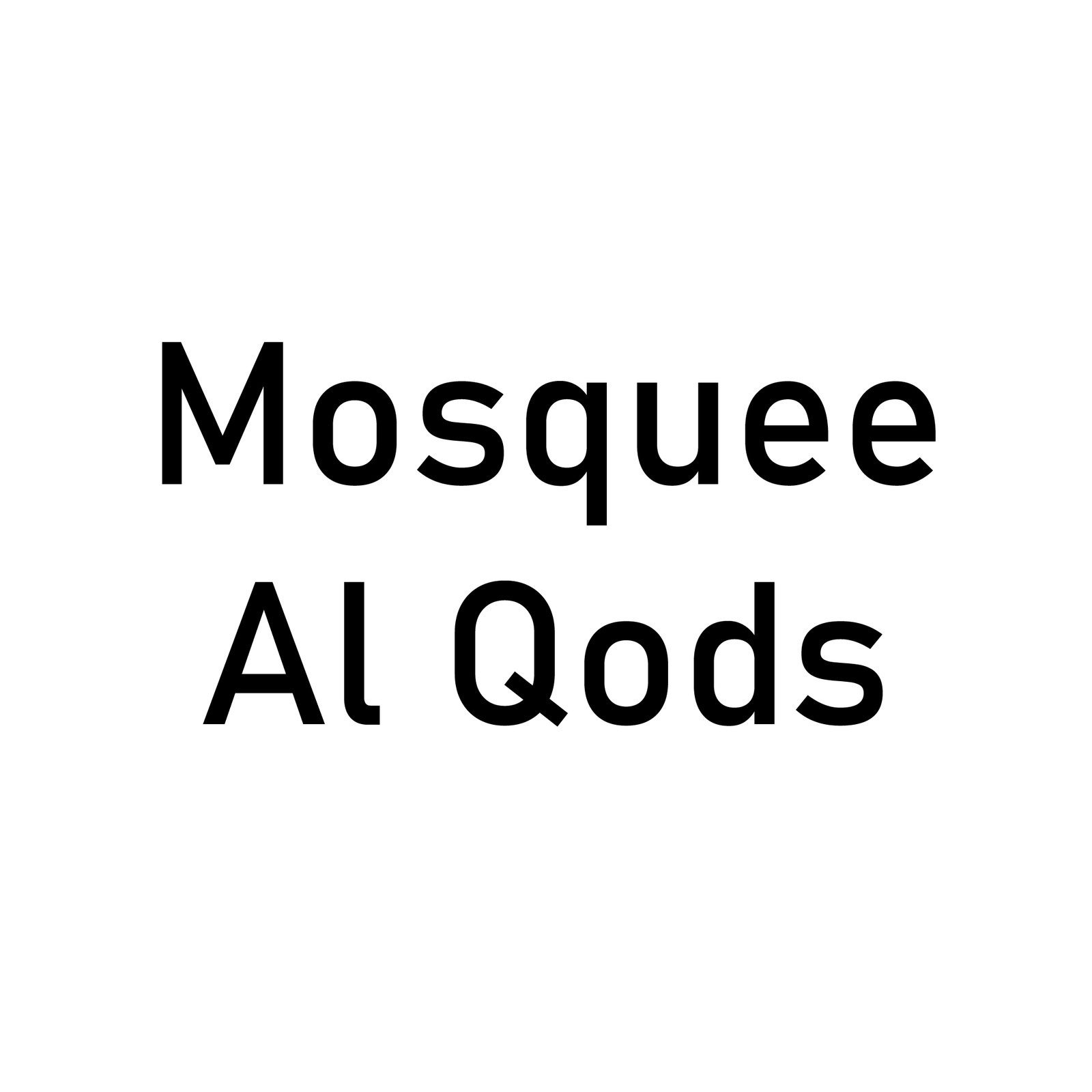 Mosquee Al Qods Logo